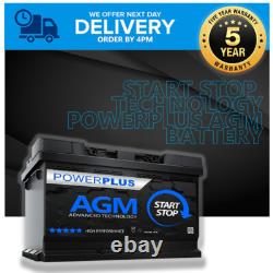 Powerplus AGM 096 Start-Stop Car Battery R56 Mini Cooper 1.6 Petrol