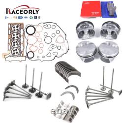 RACEORLY Engine Rebuild Piston Valve Kit For Mini Cooper R55 R56 N12 N16 1.6 Set