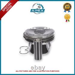Set Of 4 Pistons For Mini Cooper S 1.6 16v Turbo N14b16 Engine