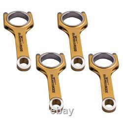 Titanized 4340 Connecting Rods For MINI Cooper S 1.6T EP6DTS / EP6CDTS 5.452'