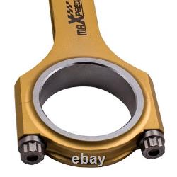 Titanized 4340 Connecting Rods For MINI Cooper S 1.6T EP6DTS / EP6CDTS 5.452'