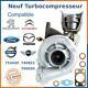 Turbocharger New For Citroen Peugeot Ford Volvo 1.6 Hdi 110 Hp 753420 740821