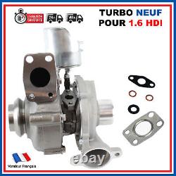 Turbocharger New for Citroen C3 C4 C5 Peugeot 207 308 407 1.6 HDI 110 Cv