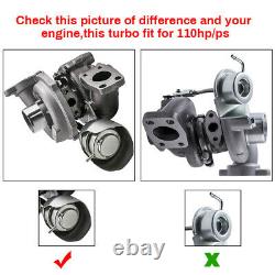 Turbocharger for FORD Focus C-Max Mondeo 1.6 TDCI. 109 BHP. 753420