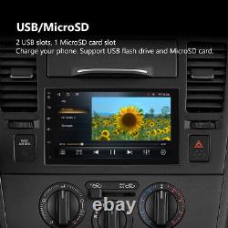 UK 7 Multimedia 2DIN Car Stereo in Dash Android 8Core GPS Sat Nav Bluetooth CAM