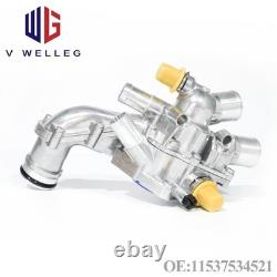 Upgrade Aluminum Thermostat Housing For Peugeot 308 5008 R56 Mini Cooper 1.6l