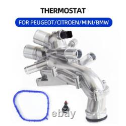 Upgrade Aluminum Thermostat Housing For Peugeot 308 5008 R56 Mini Cooper 1.6l