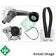 Water Pump + Vribbed Belt Set For Peugeot 508/sw 308/cc/wagon/ii Partner/box